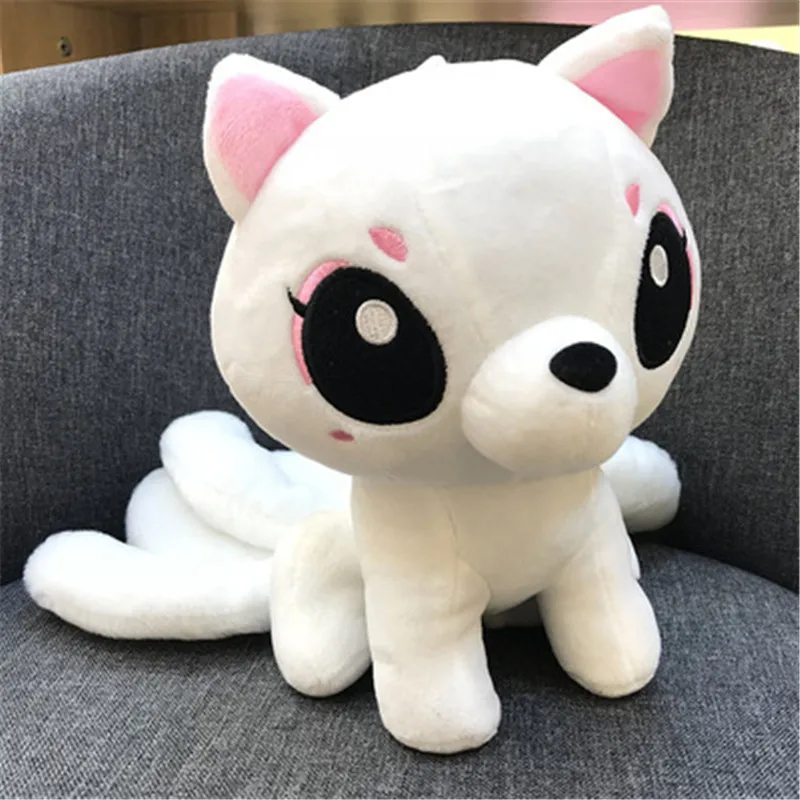 25cm Nine-tailed fox plush toy arctic fox Stuffed Animals Toys Soft peluche gift 
25cm Nine-tailed fox plush toy arctic fox Stuffed Animals Toys Soft peluche gift