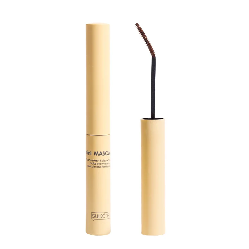SUIKONE Slim Mini Mascara, Colored Small Folded Brush Head, Slim and Curled, Distinct Roots waterproof mascara 
SUIKONE Slim Mini Mascara, Colored Small Folded Brush Head, Slim and Curled, Distinct Roots waterproof mascara