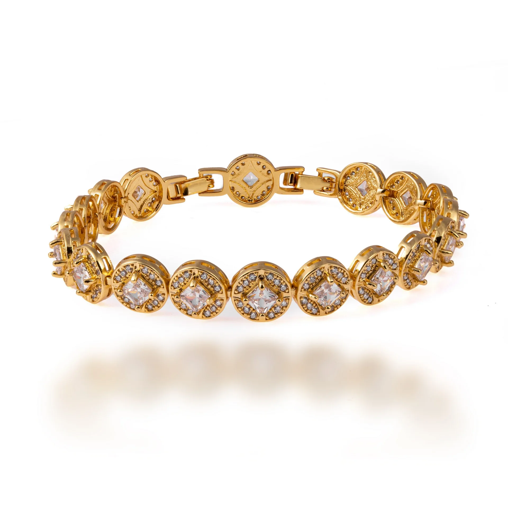 Zircon Cuban Link Bracelet Hip hop Jewelry Gold Color Copper Material Iced CZ Chain Bracelet With Extension
Zircon Cuban Link Bracelet Hip hop Jewelry Gold Color Copper Material Iced CZ Chain Bracelet With Extension
