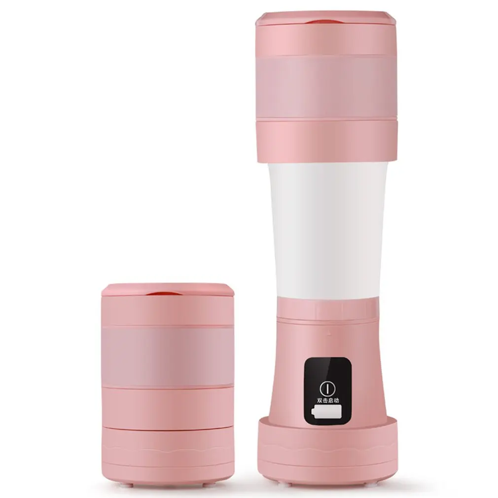 6 Leaf Knife Juicers Electric Silicone Collapsible Retractable High Temperature Resistant USB Charging 450ml Portable Blender
6 Leaf Knife Juicers Electric Silicone Collapsible Retractable High Temperature Resistant USB Charging 450ml Portable Blender