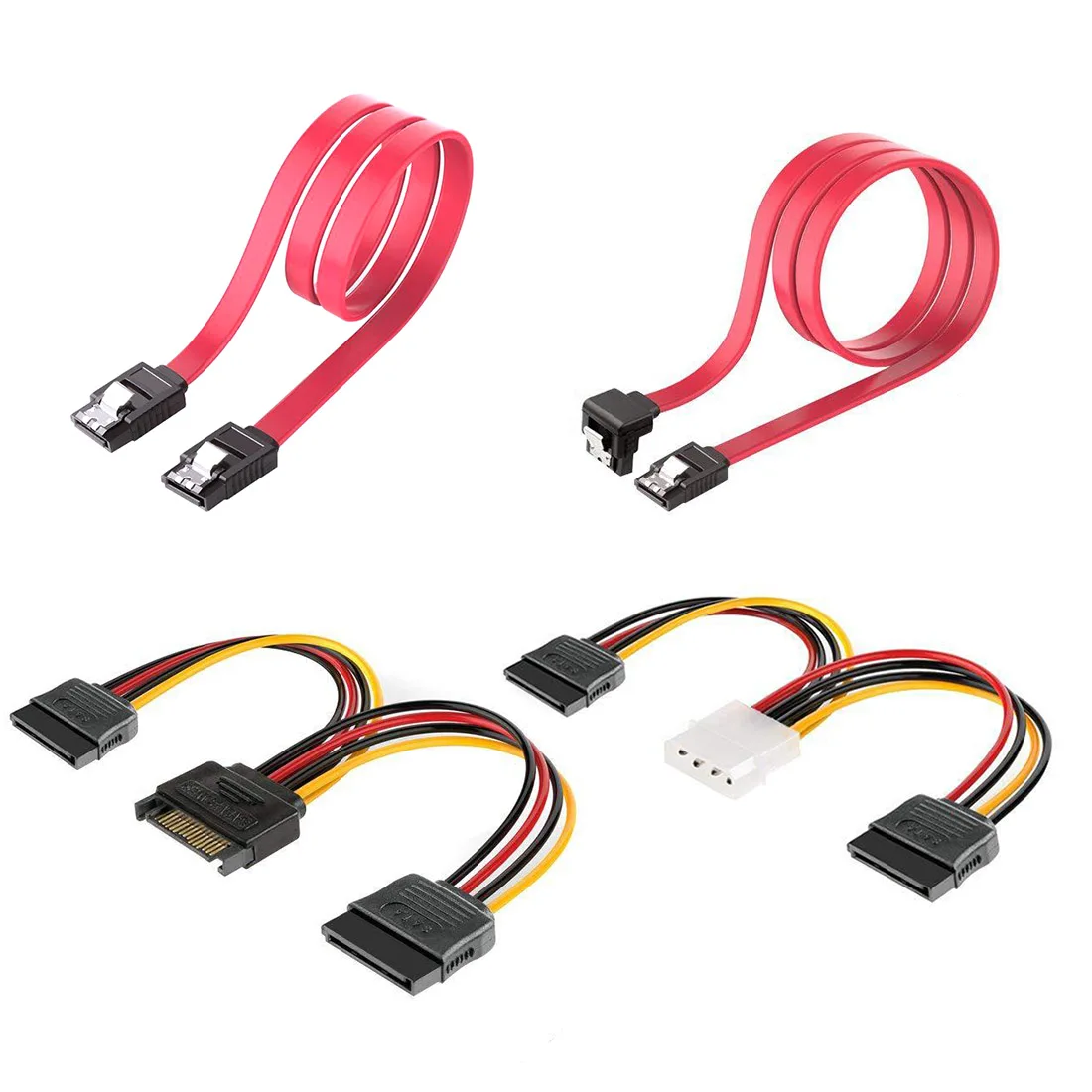 Комплект кабеля питания Sata, 15 Pin папа-2x15 Pin мама, адаптер Sata, кабель 90 градусов, 4Pin от Molex до 15 Pin для жесткого диска HDD
Комплект кабеля питания Sata, 15 Pin папа-2x15 Pin мама, адаптер Sata, кабель 90 градусов, 4Pin от Molex до 15 Pin для жесткого диска HDD
