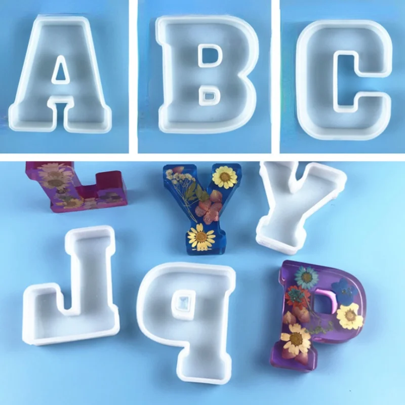 Alphabet Silicone Mold Epoxy Letter Keychain Pendant Casting Mold Pastry Baking Cookie Decoration Tool Jewelry Making Supplies
Alphabet Silicone Mold Epoxy Letter Keychain Pendant Casting Mold Pastry Baking Cookie Decoration Tool Jewelry Making Supplies