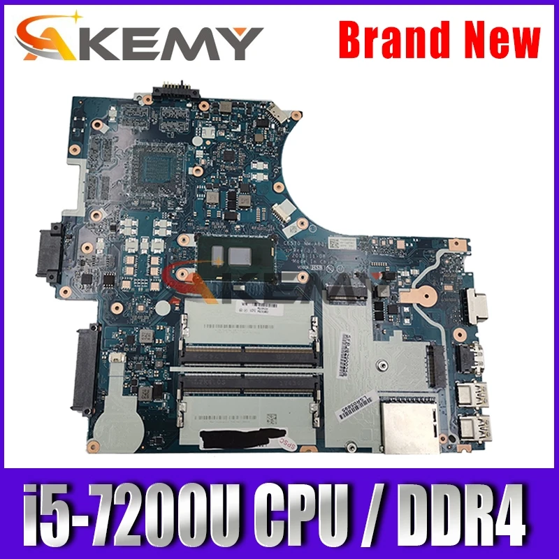 Akemy For Lenovo Thinkpad E570 E570C CE570 NM-A831 Laotop Mainboard NM-A831 Motherboard with i5-7200U CPU
Akemy For Lenovo Thinkpad E570 E570C CE570 NM-A831 Laotop Mainboard NM-A831 Motherboard with i5-7200U CPU