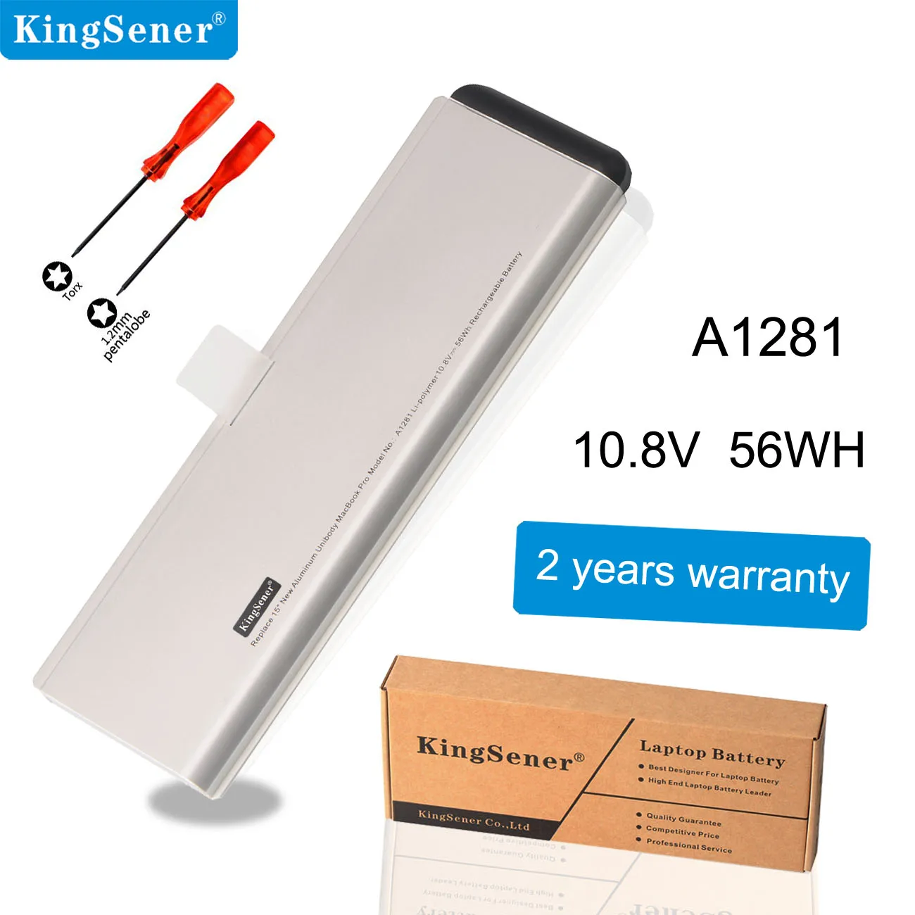 KingSener A1281 A1286 Новый Батарея для Apple MacBook Pro 15 "(2008 Версия) MB470LL/MB471LL/MB772 MB772LL/li-ion 10 8 В