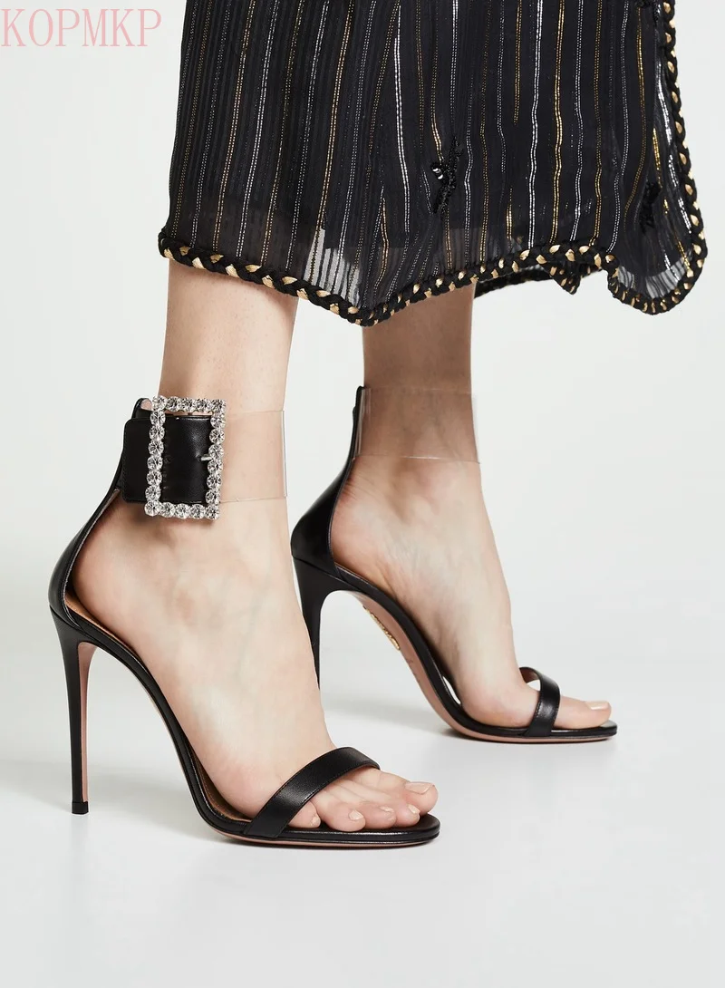 Spring European and American Wind Drill High Heel Sandal Women's Shoes Large Shoes Women Sandals
Spring European and American Wind Drill High Heel Sandal Women's Shoes Large Shoes Women Sandals
