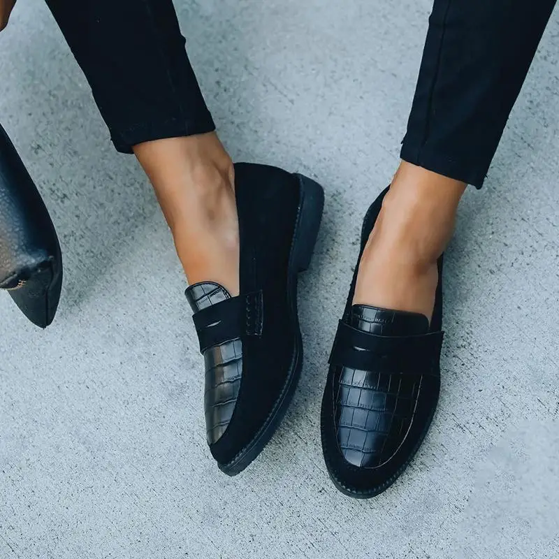 Spring And Autumn Women's Sandals 2020 Casual Slip-on Split LeatherOxford Ladies Footwear Zapatos Solid Round Toe Flat Loafer 
Spring And Autumn Women's Sandals 2020 Casual Slip-on Split LeatherOxford Ladies Footwear Zapatos Solid Round Toe Flat Loafer