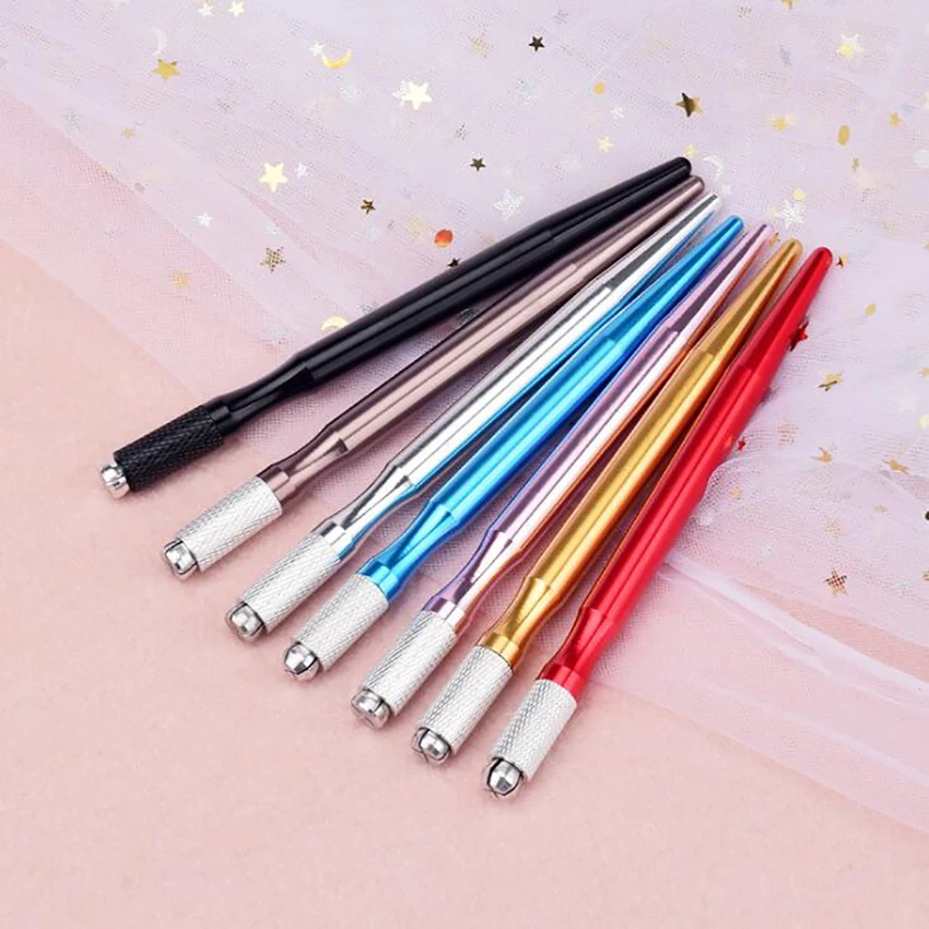 Manual Tattoo Microblading Pen Tattoo Machine Eyebrow Microblading Pens for Permanent Makeup Tattoo Supplies, 5 Colors
Manual Tattoo Microblading Pen Tattoo Machine Eyebrow Microblading Pens for Permanent Makeup Tattoo Supplies, 5 Colors
