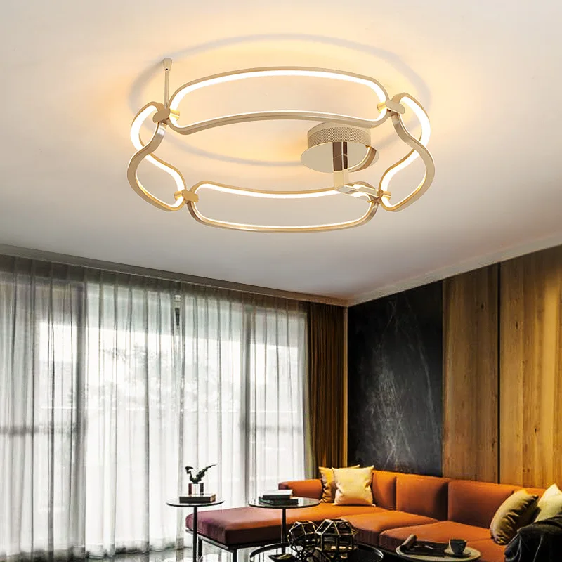 

Светодиодный современный потолочный светильник luminaria в скандинавском стиле, лампа для промышленного декора, для столовой, спальни, гостино...