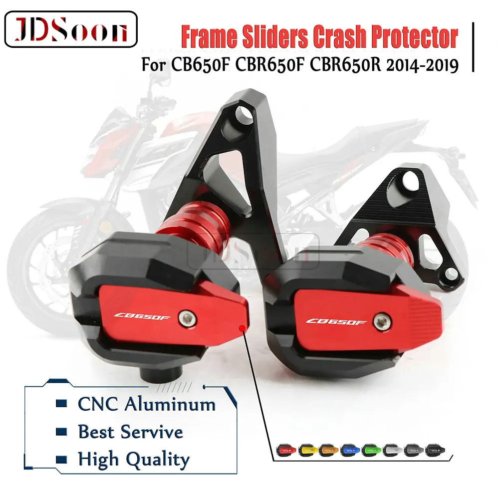 For HONDA CB650F CBR650F 2018 2019 2020 Falling Protection Frame Slider Fairing Guard Crash Pad Protector frame slider
For HONDA CB650F CBR650F 2018 2019 2020 Falling Protection Frame Slider Fairing Guard Crash Pad Protector frame slider