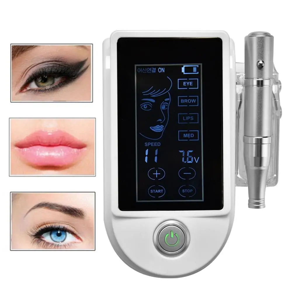 Multifunctional Digital POP Sliver Intelligent Body Lip Eyebrow Permanent Makeup 10-speed Panel control Rotary Tattoo Accessory
Multifunctional Digital POP Sliver Intelligent Body Lip Eyebrow Permanent Makeup 10-speed Panel control Rotary Tattoo Accessory