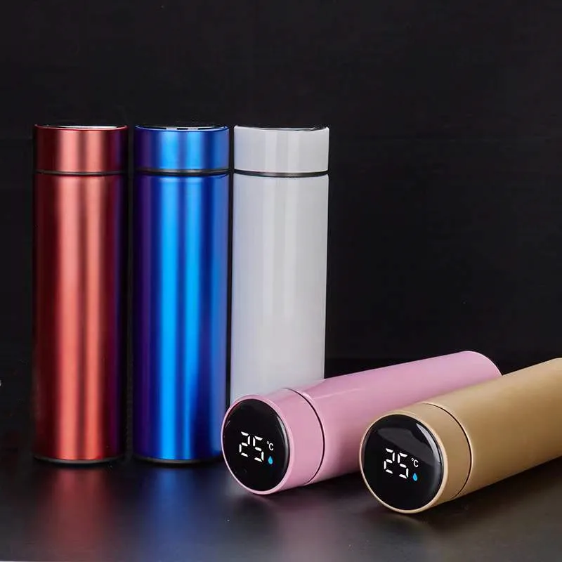 500ML Smart Vacuum Cup Led Digital Thermometer Cup 304 Stainless Steel Water Cup Coke Cup Water Bottle Travel Thermos Vacuum Cup
500ML Smart Vacuum Cup Led Digital Thermometer Cup 304 Stainless Steel Water Cup Coke Cup Water Bottle Travel Thermos Vacuum Cup
