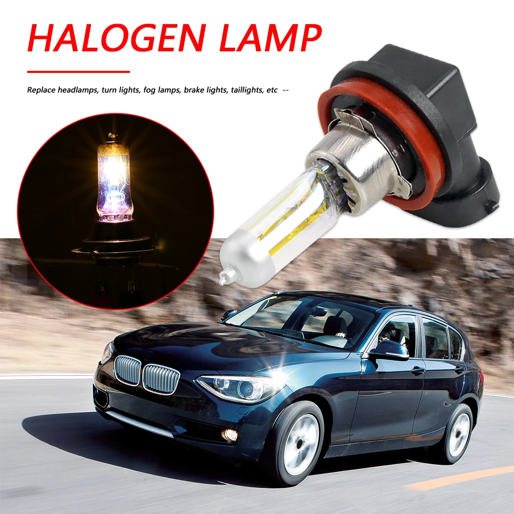 Headlights Car Light Source Parking 1x H11 3000K Halogen Bulb Car Headlight Headlamp Fog Lamp Bulb Auto Light Source
Headlights Car Light Source Parking 1x H11 3000K Halogen Bulb Car Headlight Headlamp Fog Lamp Bulb Auto Light Source