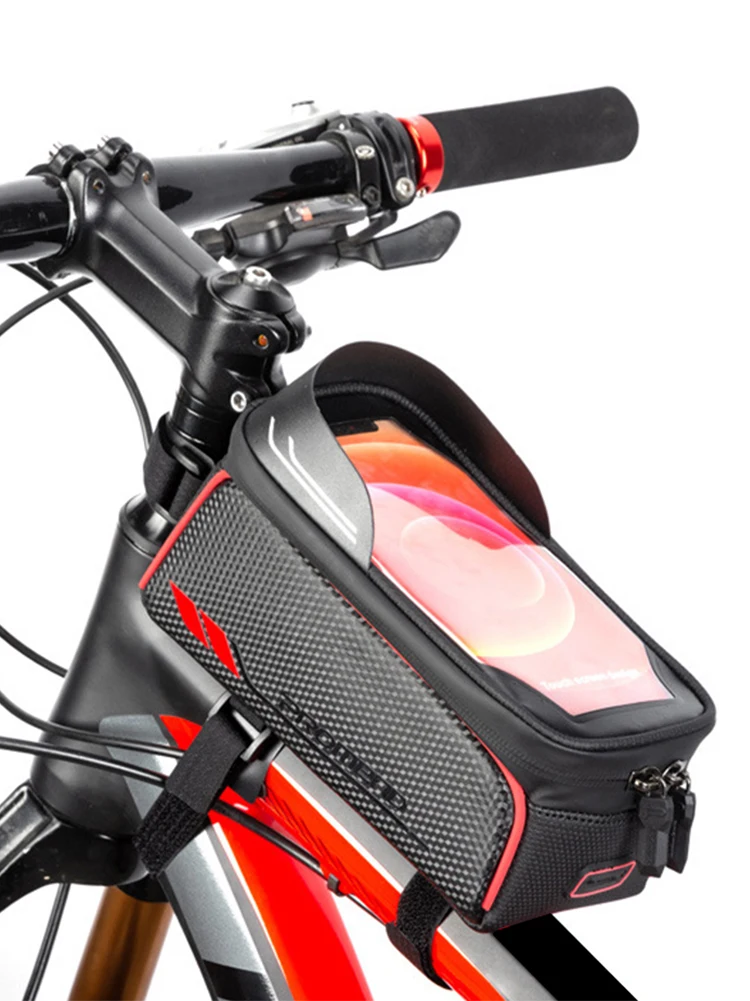 2021 New Bike Bag Frame Front Top Tube Cycling Bag Waterproof 6.6in Phone Case Touchscreen Bag MTB Pack Bicycle Accessories
2021 New Bike Bag Frame Front Top Tube Cycling Bag Waterproof 6.6in Phone Case Touchscreen Bag MTB Pack Bicycle Accessories