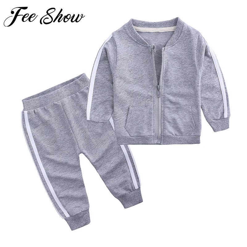 2021 Spring Autumn Casual Children Clothes Baby Boys Girls Tracksuit 2pcs Jacket+Pants Kids School Uniform Toddler Outfit Suit
2021 Spring Autumn Casual Children Clothes Baby Boys Girls Tracksuit 2pcs Jacket+Pants Kids School Uniform Toddler Outfit Suit