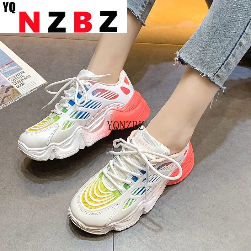 2021 New Thick-soled Sports Shoes Women's Shoes Student Shoes Breathable Multi-color Women's Sports Shoes Plus Size Shoes
2021 New Thick-soled Sports Shoes Women's Shoes Student Shoes Breathable Multi-color Women's Sports Shoes Plus Size Shoes