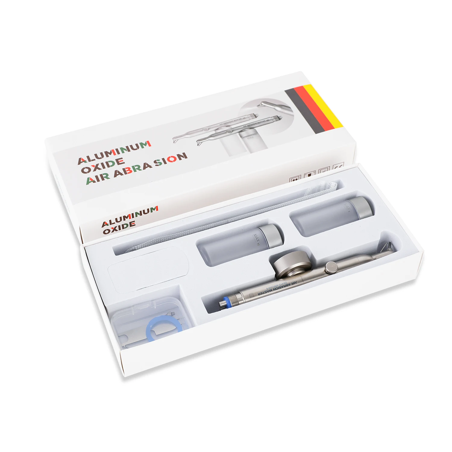 Dental Air Polisher aluminum Oxide Air Abrasion master Sandblaster Device Air Flow with Water spray teeth whitening sticker
Dental Air Polisher aluminum Oxide Air Abrasion master Sandblaster Device Air Flow with Water spray teeth whitening sticker