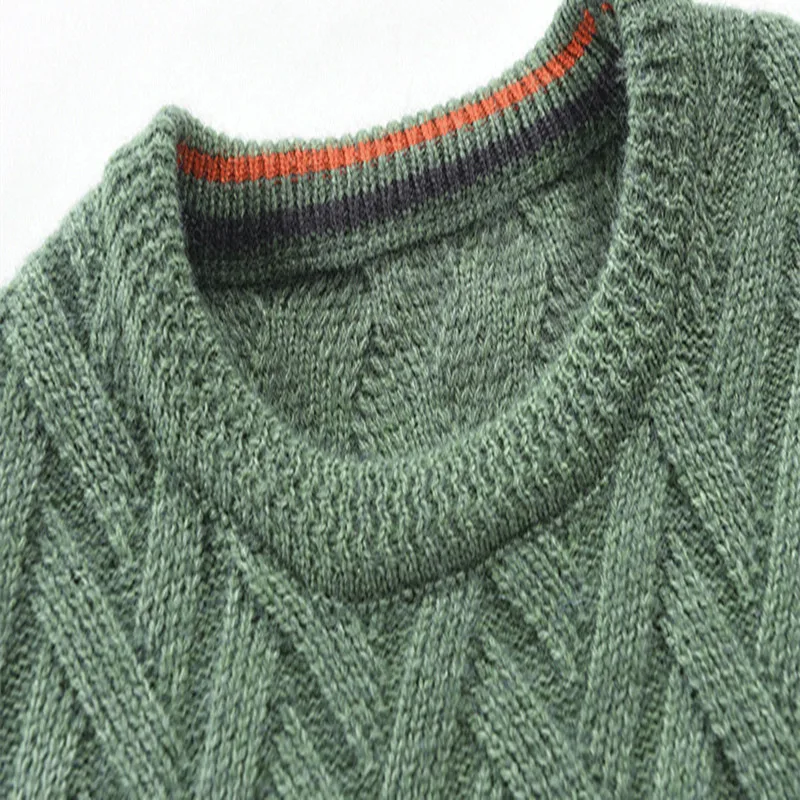 Men's O-Neck Wool Jumper Autumn Winter Warm Patchwork Comfortable Long Sleeve Clothes Knitted Casual Male Sweater Dropshopping
Men's O-Neck Wool Jumper Autumn Winter Warm Patchwork Comfortable Long Sleeve Clothes Knitted Casual Male Sweater Dropshopping