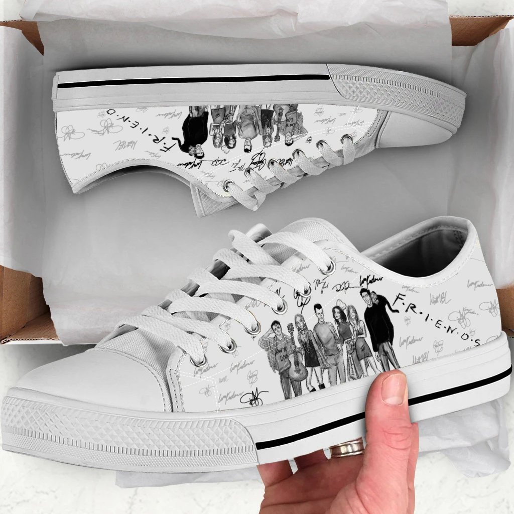 Friends TV Show Printing harajuku New Arrive Fashion Lightweight Classic Flat Cloth Shoes Men Women Casual Breathable Sneakers
Friends TV Show Printing harajuku New Arrive Fashion Lightweight Classic Flat Cloth Shoes Men Women Casual Breathable Sneakers