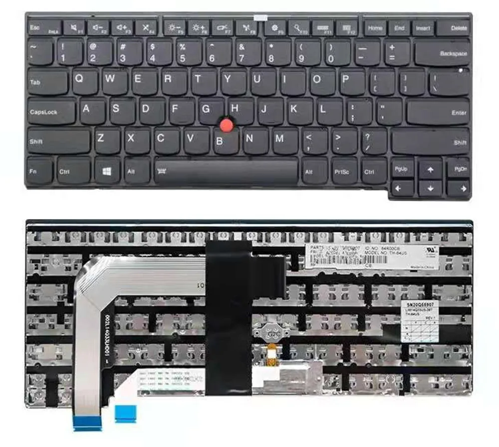 New Original for Lenovo Thinkpad T460S T470S US English Backlit Keyboard FRU 00PA534 SN20H42446 01YR088 00PA542 
New Original for Lenovo Thinkpad T460S T470S US English Backlit Keyboard FRU 00PA534 SN20H42446 01YR088 00PA542