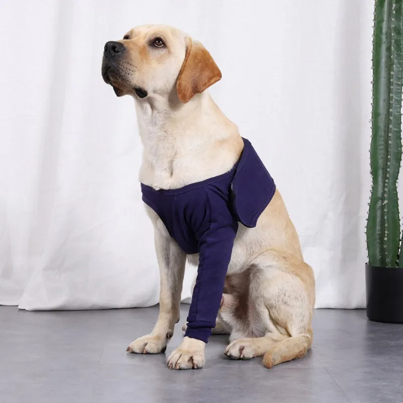 

Одежда с принтом в виде собак для восстановления манжеты рукава для домашних животных собак с защитным Foreleg анти-чулки с длинными рукавами