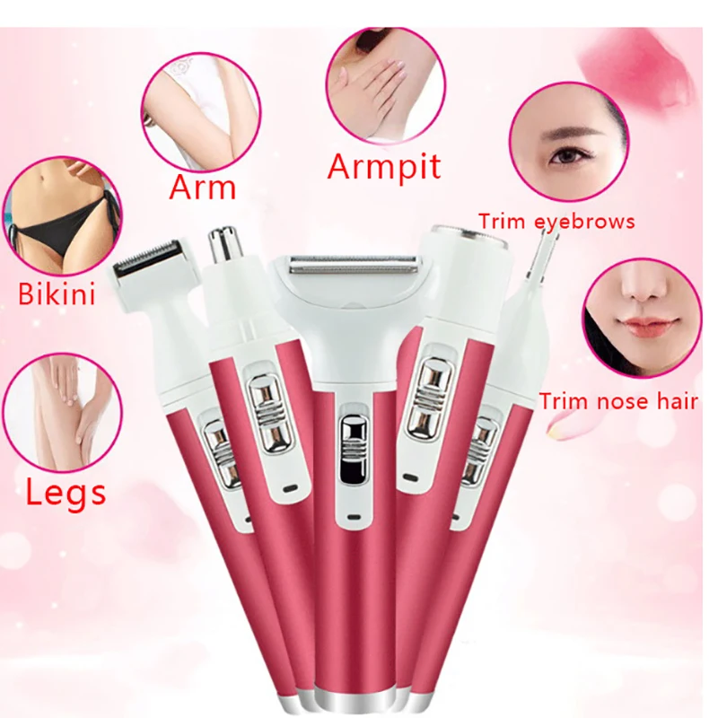 5 In 1 Women Shaver Painless Hair Removal Epilator Shaving Machine For Face Eyebrow Hair Removal
5 In 1 Women Shaver Painless Hair Removal Epilator Shaving Machine For Face Eyebrow Hair Removal
