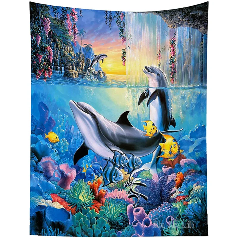 Dolphin Tropical Ocean Fish Coral In Underwater World Sea Waterfall Scenery By Ho Me Lili Tapestry Home Decor
Dolphin Tropical Ocean Fish Coral In Underwater World Sea Waterfall Scenery By Ho Me Lili Tapestry Home Decor