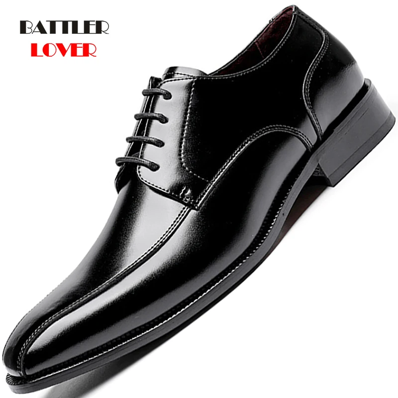 Men Genuine Leather Oxfords Wedding Dress Shoes For Male Businese Dance Party Classic Shoe Soft Cow Leather Comfortable Footwear
Men Genuine Leather Oxfords Wedding Dress Shoes For Male Businese Dance Party Classic Shoe Soft Cow Leather Comfortable Footwear