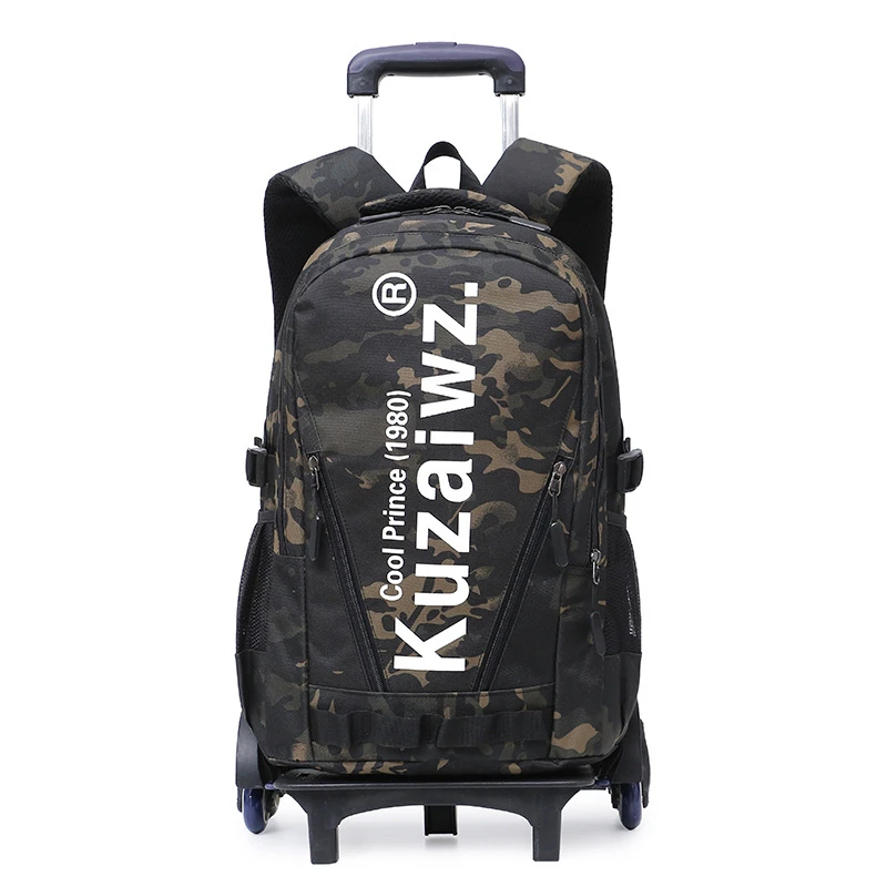 Rolling Backpack for Boys Wheeled bags Kids School Bags with 2/6 Wheels Camo Prints Trolley Backpacks Student Bookbag
Rolling Backpack for Boys Wheeled bags Kids School Bags with 2/6 Wheels Camo Prints Trolley Backpacks Student Bookbag