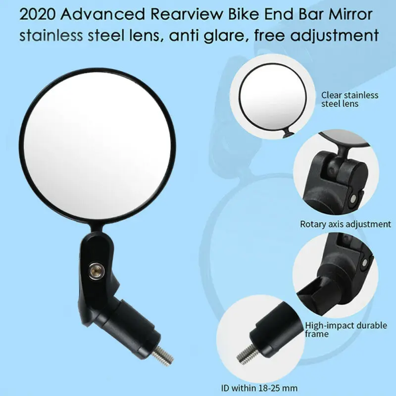 Cycling Bike Bicycle Classic Rear View Mirror Handlebar Flexible Safety Rearview
Cycling Bike Bicycle Classic Rear View Mirror Handlebar Flexible Safety Rearview