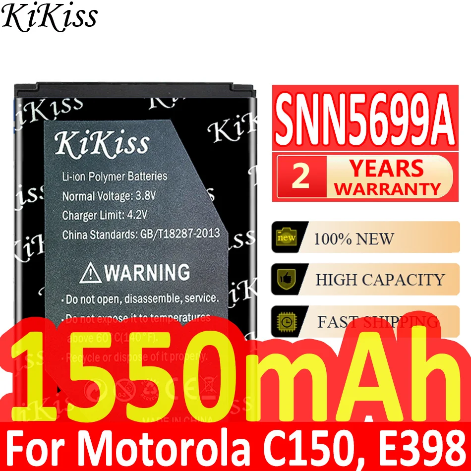 Мощная батарея 1550 мАч KiKiss SNN5699A для телефонов Motorola C150, E398, ROKR E1, ROKR E3, V810, Высококачественная батарея
Мощная батарея 1550 мАч KiKiss SNN5699A для телефонов Motorola C150, E398, ROKR E1, ROKR E3, V810, Высококачественная батарея