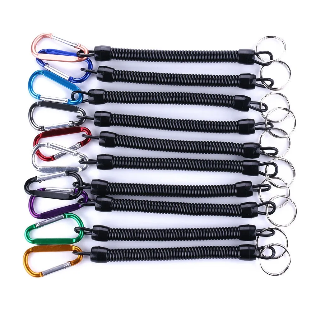 Security Key Chain Holder Safety Coil Carabiner Rope Safety Belt Clip Hook Multipurpose Retractable Lightweight Outdoor Tools
Security Key Chain Holder Safety Coil Carabiner Rope Safety Belt Clip Hook Multipurpose Retractable Lightweight Outdoor Tools