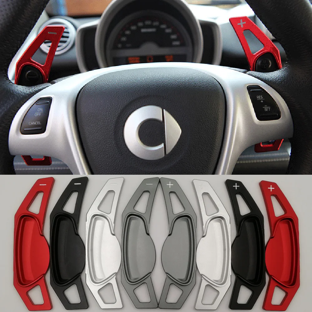 For Smart Fortwo Cabrio Forfour 451 453 Crosstow Car Steering Wheel Shift Paddle Gear Paddles DSG Extender Stickers Accessories
For Smart Fortwo Cabrio Forfour 451 453 Crosstow Car Steering Wheel Shift Paddle Gear Paddles DSG Extender Stickers Accessories
