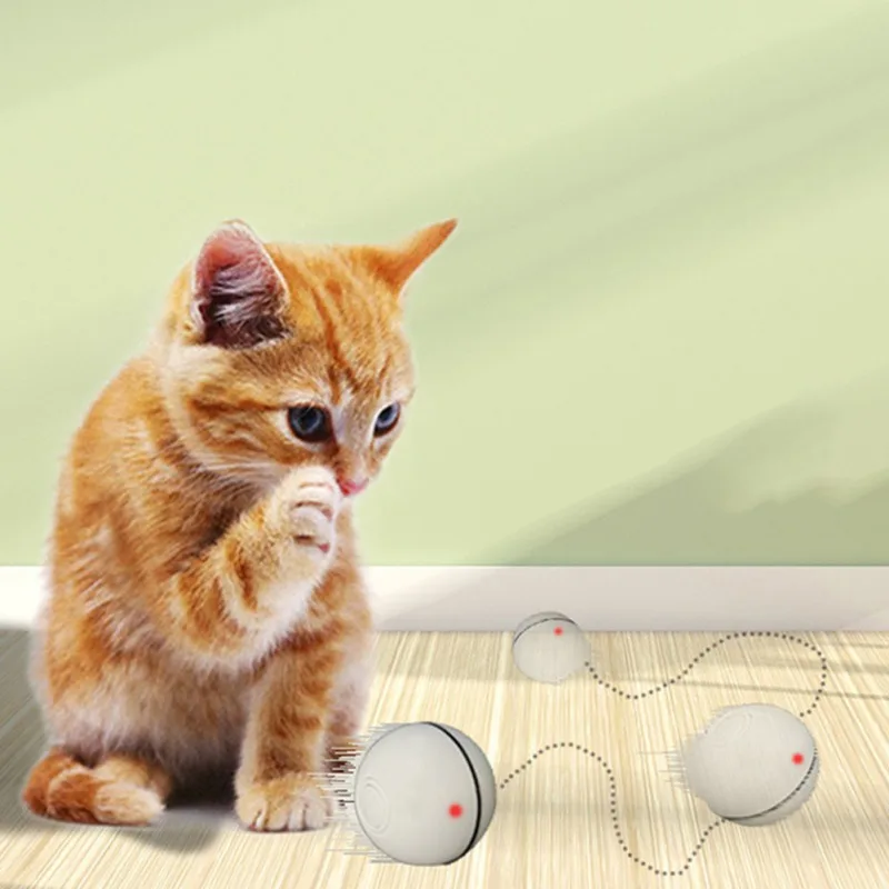 Cat Toys Ball Cat Training Toy Catnip Smart Interactive Pet Playing Ball Pet Squeaky Supplies Products Toy for Cats Kitten Kitty
Cat Toys Ball Cat Training Toy Catnip Smart Interactive Pet Playing Ball Pet Squeaky Supplies Products Toy for Cats Kitten Kitty