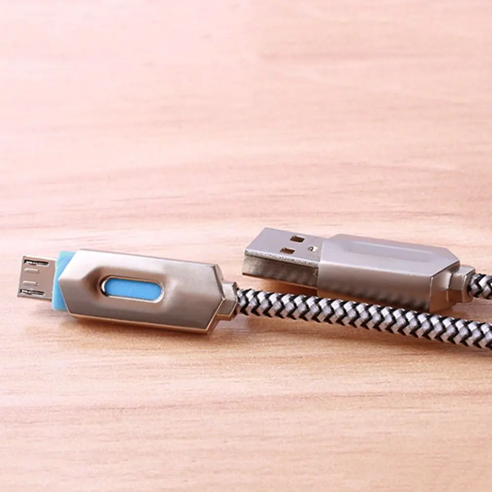 Mobile LED Charger Cable Nylon Braided Cable Charging Data Transfer Type-C Transmission Cable Suitable for phone dropshipping
Mobile LED Charger Cable Nylon Braided Cable Charging Data Transfer Type-C Transmission Cable Suitable for phone dropshipping