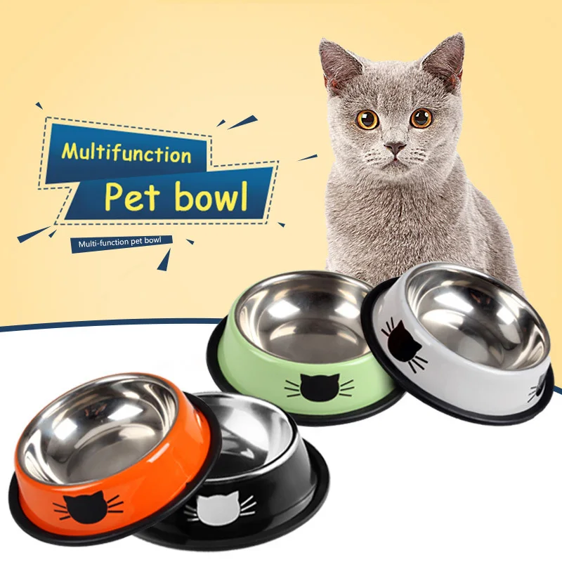 New Dog Cat Bowls Stainless Steel Travel Footprint Feeding Feeder Water Bowl Pet Dog Puppy Cats Outdoor Food Dish Pet Products
New Dog Cat Bowls Stainless Steel Travel Footprint Feeding Feeder Water Bowl Pet Dog Puppy Cats Outdoor Food Dish Pet Products