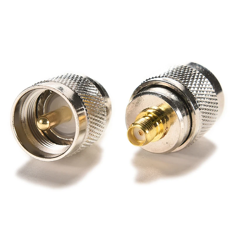 Silver-Plated Adapter PL259 UHF Plug Male To SMA Female Jack RF Connector Drop Shipping
Silver-Plated Adapter PL259 UHF Plug Male To SMA Female Jack RF Connector Drop Shipping