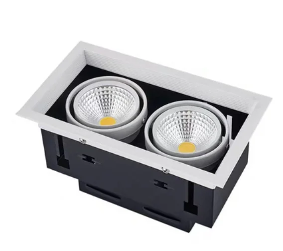 Dimmable Recessed COB LED Downlights 10W 20W Ceiling Spot Lights AC85~265V Lamps Warm/Cold White Indoor Lighting | Лампы и освещение