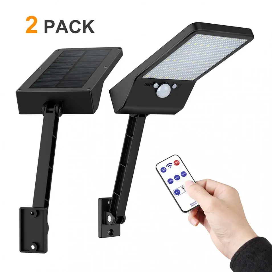 2Pcs 48 LEDs 900LM 3 Modes Waterproof Solar Lamp Household Corridor Outdoor Remote Control Receiver Led Infrared Solar Light
2Pcs 48 LEDs 900LM 3 Modes Waterproof Solar Lamp Household Corridor Outdoor Remote Control Receiver Led Infrared Solar Light