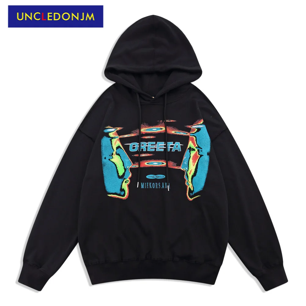 UNCLEDONJM hip hop Abstract printed hoodies men Harajuku streetwear trendy sweatshirt autumn couple Techwear Hoodie men
UNCLEDONJM hip hop Abstract printed hoodies men Harajuku streetwear trendy sweatshirt autumn couple Techwear Hoodie men