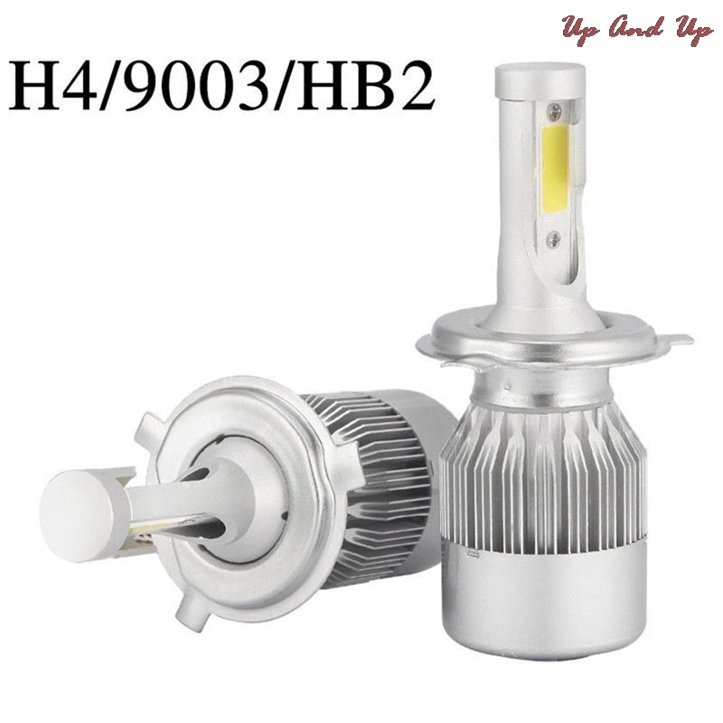 2 шт./лот COB H4/HB2/9003 10800LM 36 Вт Светодиодные Автомобильные фары комплект Hi/Lo Turbo лампочки 6000K
2 шт./лот COB H4/HB2/9003 10800LM 36 Вт Светодиодные Автомобильные фары комплект Hi/Lo Turbo лампочки 6000K