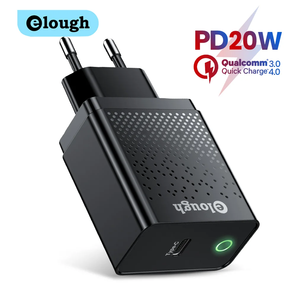 Сетевое зарядное устройство Elough PD 4,0, QC 3,0, USB Type-C, 4 порта, 20 Вт
Сетевое зарядное устройство Elough PD 4,0, QC 3,0, USB Type-C, 4 порта, 20 Вт