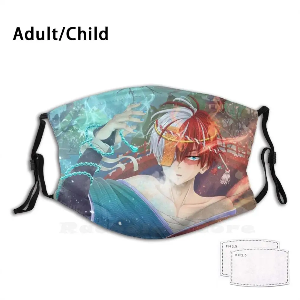 

Boku No Hero Academia Todoroki Shoto Yuki Yokai Snow Spirit Japanese Nerd Gift Anime Mha Bnha Funny Print Reusable Pm2.3060