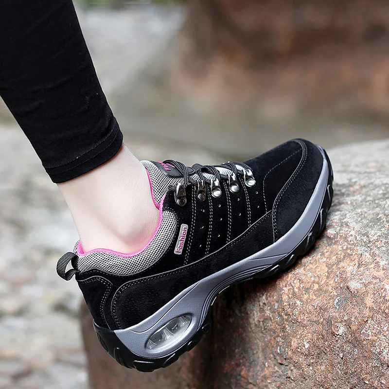 Womens Wear-resistant Comfortable Outdoor Hiking Shoes Non-slip Breathable Trekking Climbing Shoes Damping Tourism Shoe
Womens Wear-resistant Comfortable Outdoor Hiking Shoes Non-slip Breathable Trekking Climbing Shoes Damping Tourism Shoe