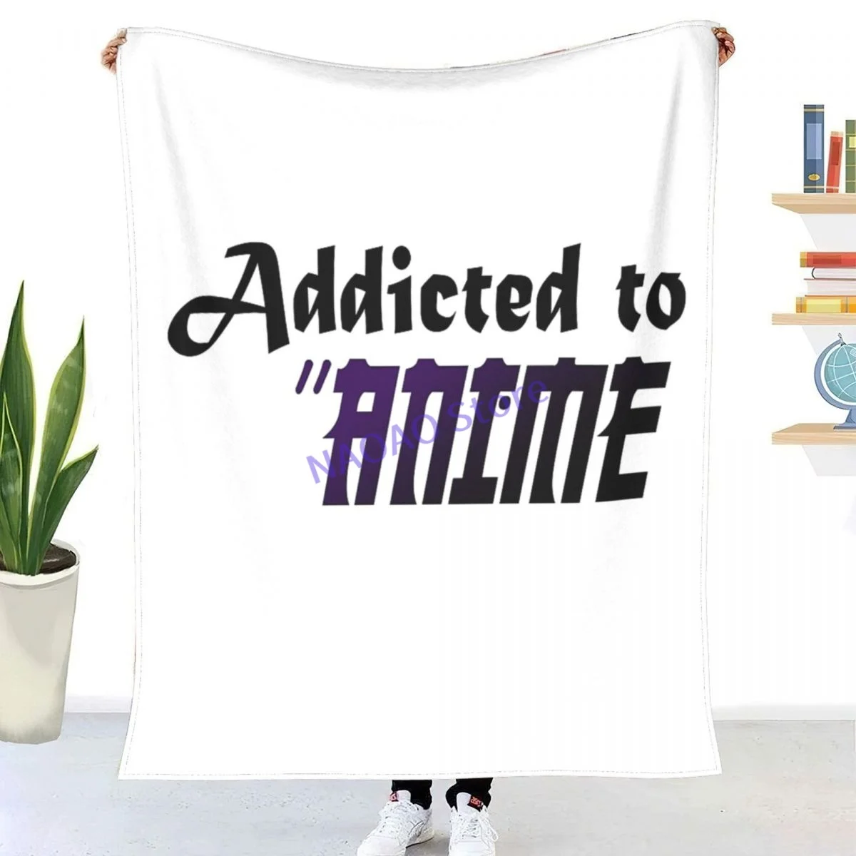 Addicted To ANIME Throw Blanket Sheets on the bed Blankets on the sofa Decorative lattice bedspreads Happy nap for children
Addicted To ANIME Throw Blanket Sheets on the bed Blankets on the sofa Decorative lattice bedspreads Happy nap for children