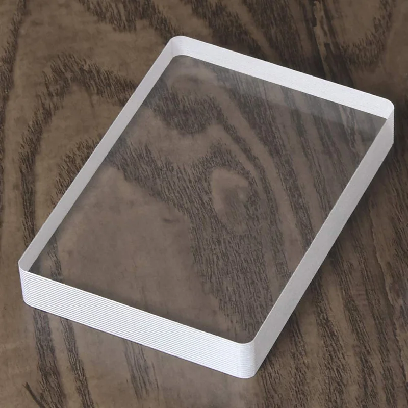 Omni Deck Glass Card Deck Ice Bound Magic Tricks Close Up Card Illusion Accessories Gimmick Sign Card To Clear Block Magie
Omni Deck Glass Card Deck Ice Bound Magic Tricks Close Up Card Illusion Accessories Gimmick Sign Card To Clear Block Magie