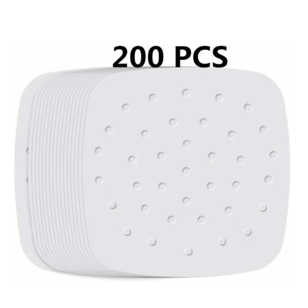200Pcs 6.5'' Baking Paper Steamer Pad Non Stick Air Fryer Liners Perforated Wood Pulp Papers Dim Sum Paper Kitchen Accessories
200Pcs 6.5'' Baking Paper Steamer Pad Non Stick Air Fryer Liners Perforated Wood Pulp Papers Dim Sum Paper Kitchen Accessories