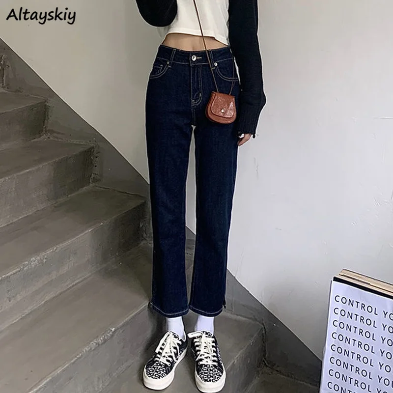 Jeans Women Spring Cozy Female Straight Split Denim Trouser Fashion Korean Streetstyle Casual Ulzzang Pocket Mujer De Moda Daily
Jeans Women Spring Cozy Female Straight Split Denim Trouser Fashion Korean Streetstyle Casual Ulzzang Pocket Mujer De Moda Daily