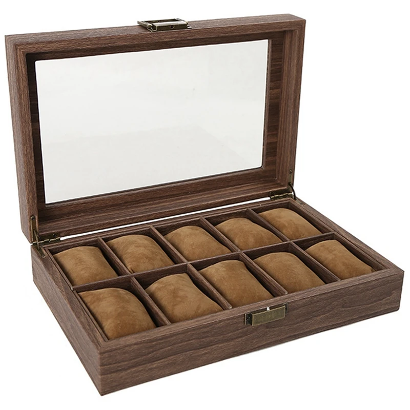 Multiple Watch Box Wooden Jewelry Storage Packaging Box Window Glass Display Box
Multiple Watch Box Wooden Jewelry Storage Packaging Box Window Glass Display Box