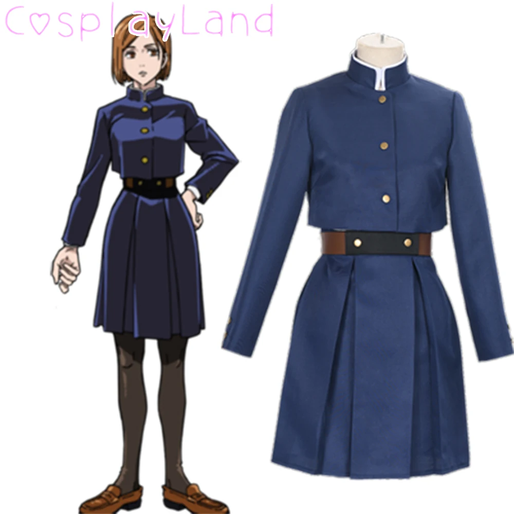 Anime Costumes Jujutsu Kaisen Nobara Kugisaki Dress Cosplay Costume Halloween Christmas Party Dress Uniform Women Dress
Anime Costumes Jujutsu Kaisen Nobara Kugisaki Dress Cosplay Costume Halloween Christmas Party Dress Uniform Women Dress