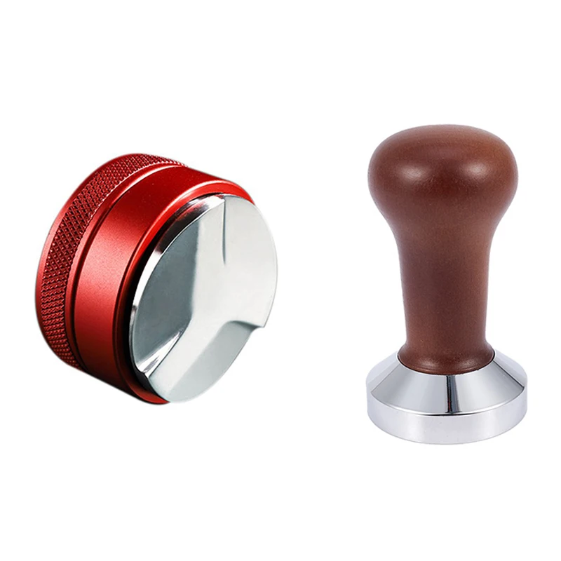 2Pcs 51mm Espresso Coffee Tamper Adjustable Coffee Tamper for Barista Flat and Three Angled Slope Base
2Pcs 51mm Espresso Coffee Tamper Adjustable Coffee Tamper for Barista Flat and Three Angled Slope Base